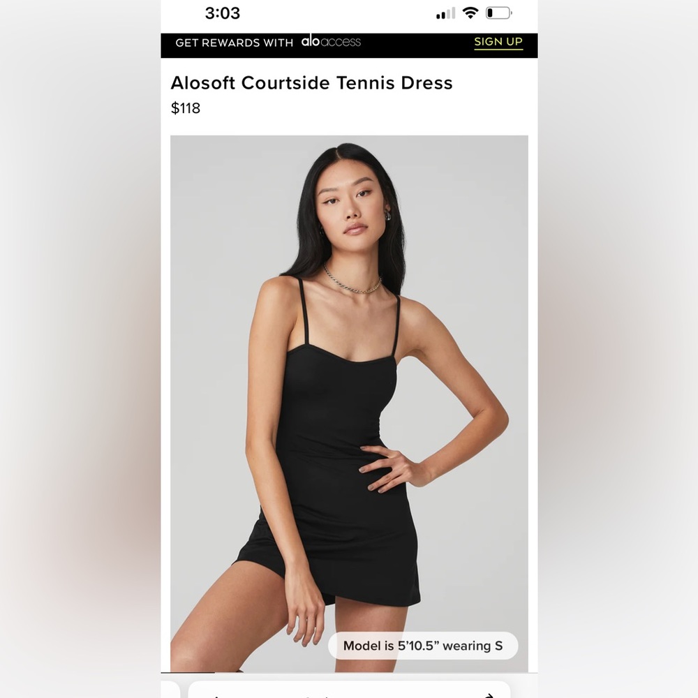 All court side tennis dress